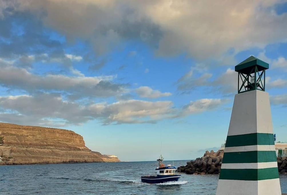 Vv Velero Apartman Puerto De Mogan Kültér fotó